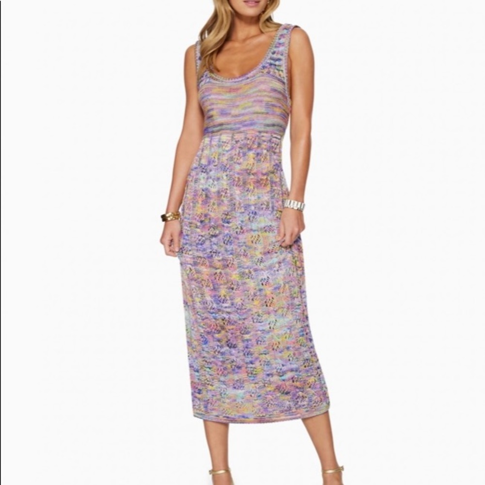Ramy Brook
Olsen Rainbow Cable Knit Maxi Dress